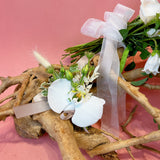 Cascade Lux Bridal Bouquet (with Boutonniere)