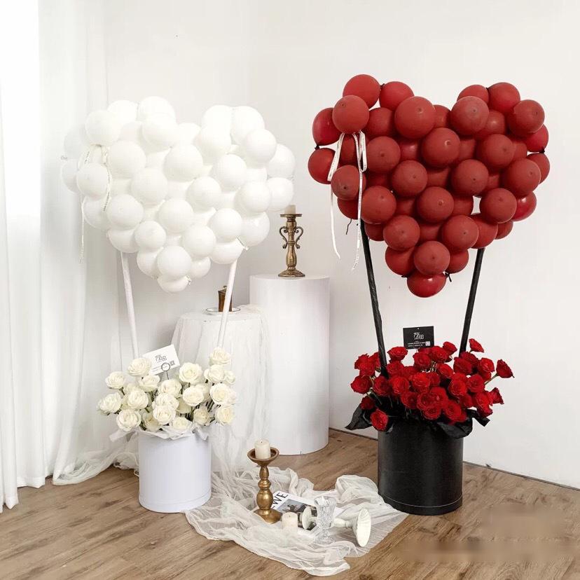 Love You, My Dear Rose Balloon Box