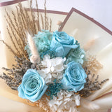Blue Spirits Preserved Flower Bouquet