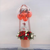 Fancy Balloon Flower Box
