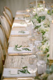 Wedding Banquet Decor Package - Long Table Setup