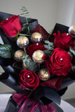 Precious Ones Fresh Rose Ferrero Rocher Bouquet