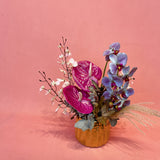 Glamour Style Artificial Flower Arrangement