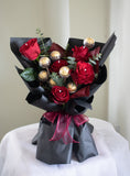 Precious Ones Fresh Rose Ferrero Rocher Bouquet