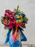 Colourful Congratulatory Flower Stand