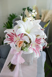 Artificial Lily Bridal Bouquet