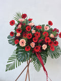 All the Best Wishes Congratulatory Flower Stand