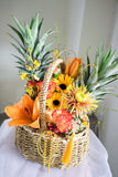 Double Joyfulness Pineapples Fresh Arrangement