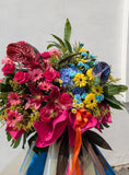 Colourful Congratulatory Flower Stand