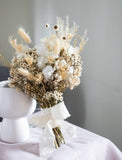 Bloomridge White Preserved Bridal Bouquet