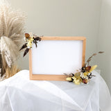 Lovey Preserved Flower Photo Frame