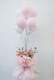 Beauty in the Air Balloons Fresh Bouquet