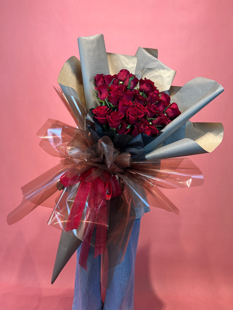 Huggy Huggy Red Rose Bouquet