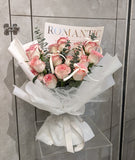 18 Sun-kissed Fresh Rose Bouquet