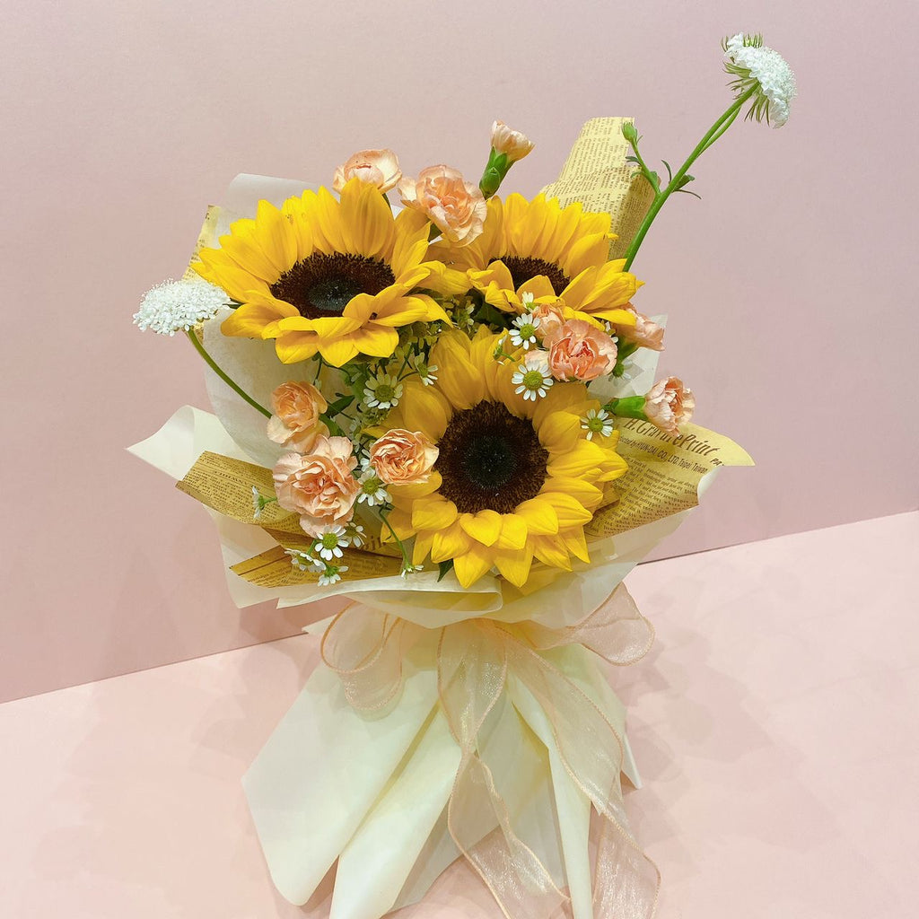 Buttercream Happiness Sunflower Bouquet