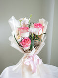 Kissey Face Fresh Rose Ferrero Rocher Bouquet