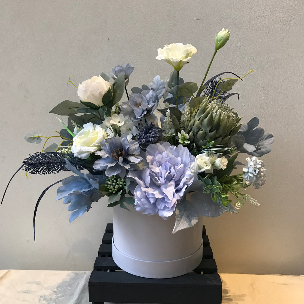 Blue Spirit Artificial Flower Arrangement