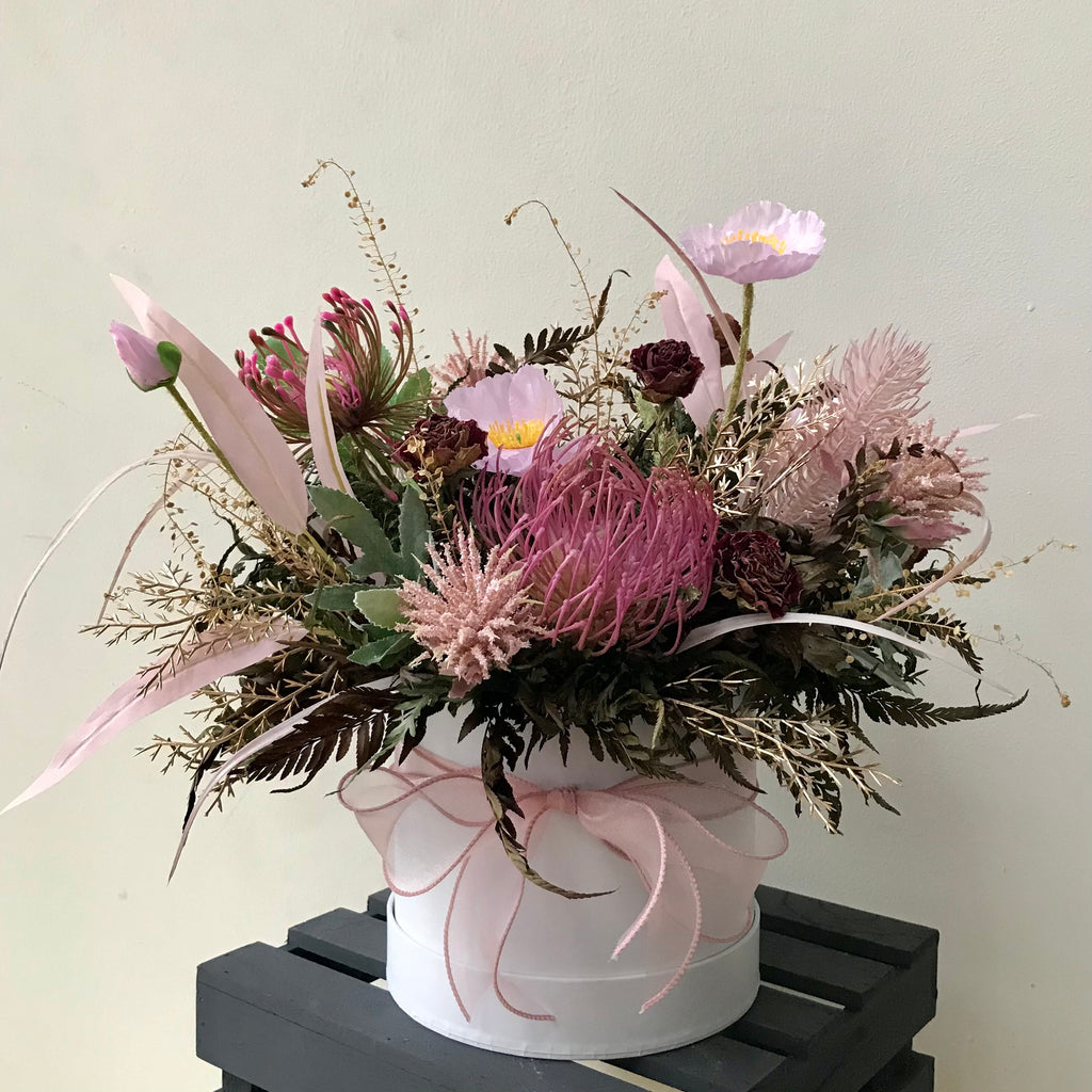 Pinklish Wildnest Artificial Flower Arrangement