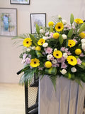 Angel in the Sky Condolences Flower Stand