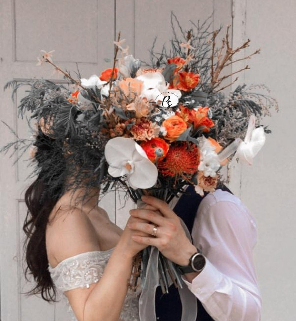 Bohemian Elegance Wedding Bouquet