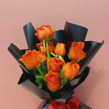 Lasting Love 9 Roses Fresh Bouquet