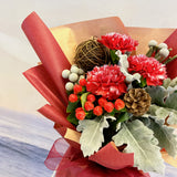 Red Blessings Christmas Bouquet