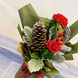 Pine Cone Christmas Bouquet